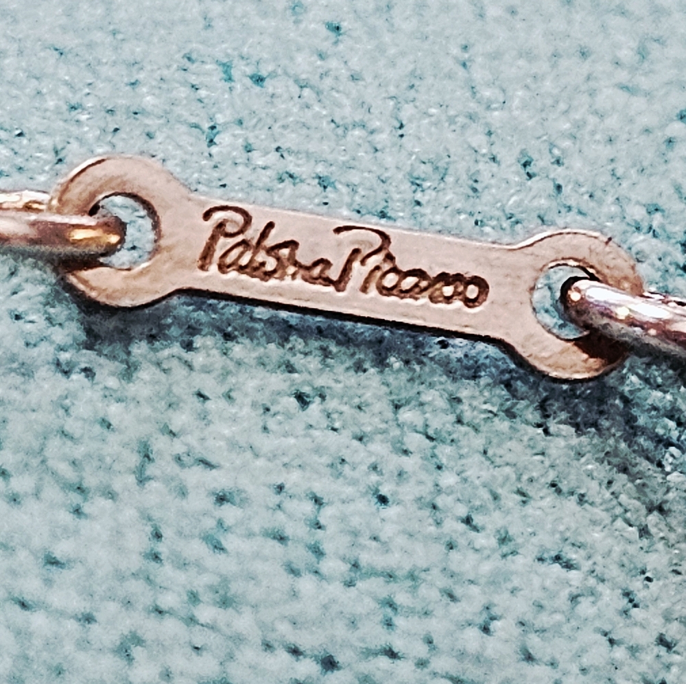 💚 Tiffany & Co. Paloma Picasso Loving Heart Vintage 925 Sterling Necklace ✨️ - Picture 6 of 16